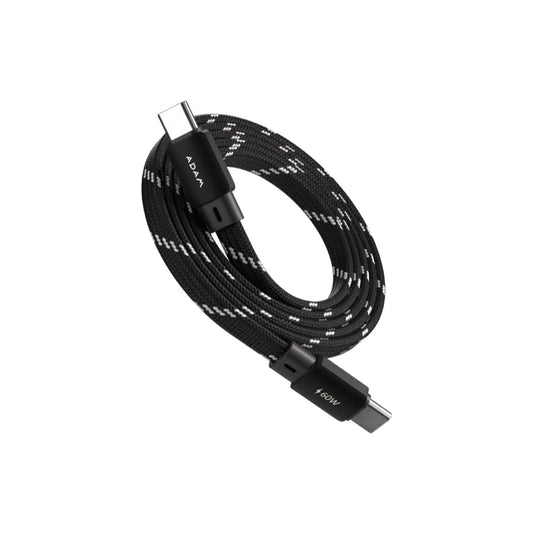 Adam Element Casa C to C Magnetic Flat Cable 60W 2M - Black