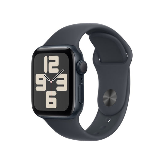Apple AW 40mm Midnight Aluminium Case SE G2 GPS - Midnight Sport Band S/M