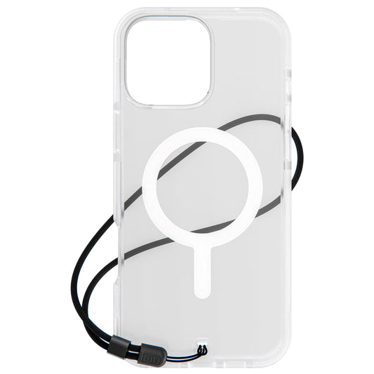 เคส Bodyguardz Ace Pro รองรับ MagSafe สำหรับ iPhone 16 Pro Max สี Clear/White จากแบรนด์ BODYGUARDZ