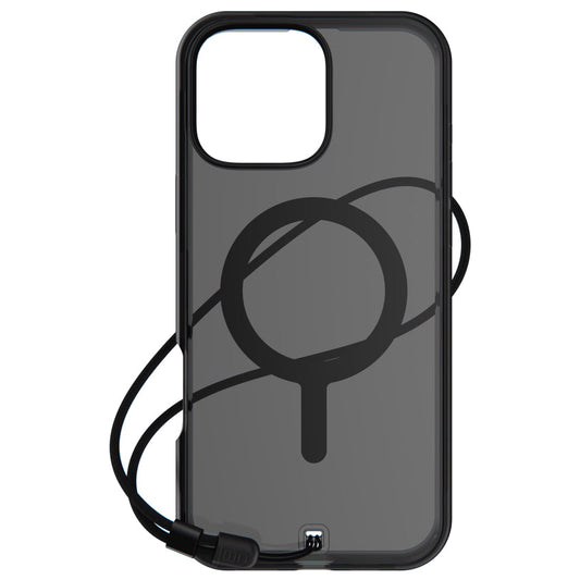 เคส Bodyguardz Ace Pro รองรับ MagSafe สำหรับ iPhone 16 Pro Max สี Smoke/Black จากแบรนด์ BODYGUARDZ