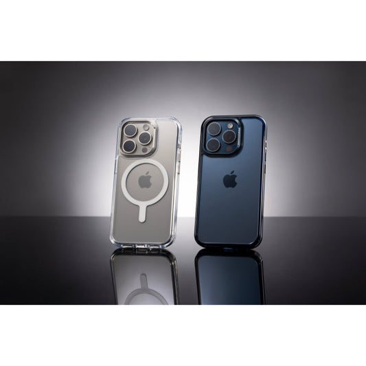 iPhone 15 Pro Max Devilcase Guardian Standard - Clear Mag/Natural Titanium