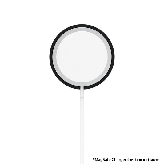 เคส Function 101 MagSafe Coaster สี Black วัสดุซิลิโคนระดับพรีเมียม ป้องกันรอยขีดข่วน ป้องกันกระแทก