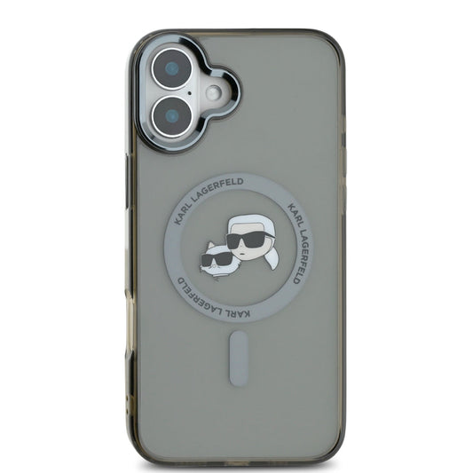 เคสไอโฟน Karl Karl-Choupette Head สำหรับ iPhone 16 สี Black จากแบรนด์ KARL LAGERFELD