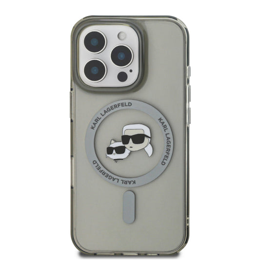 เคสไอโฟน Karl Karl-Choupette Head สำหรับ iPhone 16 Pro สี Black จากแบรนด์ KARL LAGERFELD