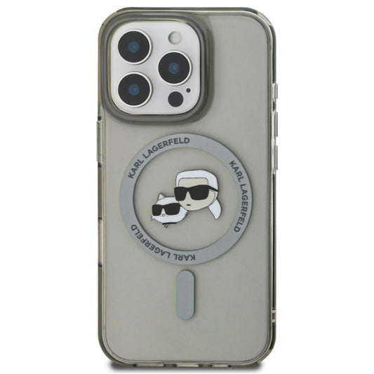 เคสไอโฟน Karl Karl-Choupette Head สำหรับ iPhone 16 Pro Max สี Black จากแบรนด์ KARL LAGERFELD