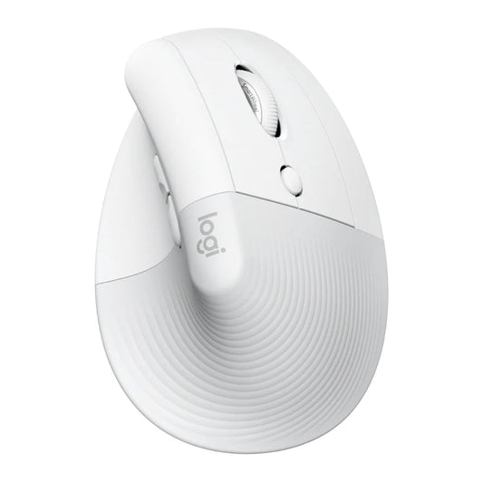 เมาส์ไร้สาย Logitech Lift Vertical Ergonomic Mouse สี Pale Grey จากแบรนด์ LOGITECH