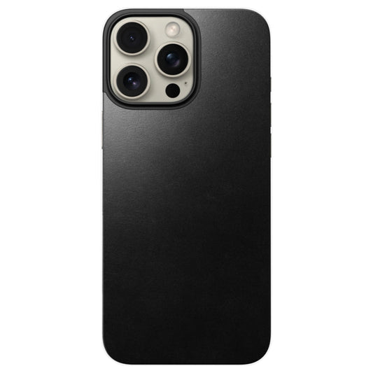 iPhone 16 Pro Max Case Nomad Magnetic Leather Horween - Black