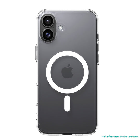 SPIGEN Crystal Hybrid Magfit for iPhone 16 - White