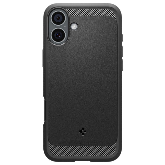 SPIGEN Rugged Armor Magfit for iPhone 16 Plus - Matte Black