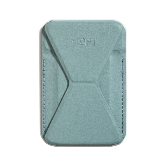 MOFT Snap-On Phone Stand and Wallet with Magsafe (MOVAS) - Seafoam