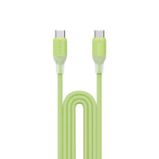 Momax 1-Link USB-C To USB-C (1.2m / Support 60W) Charging + Data Transfer cable (TPE + Silicon) - Green