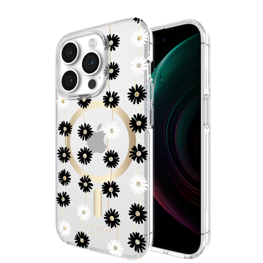 KATE SPADE Protective Case Mag for iPhone 15 Pro - Daisy Chain