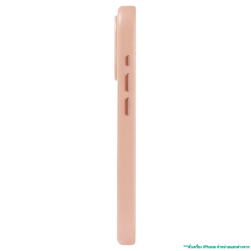 Alto Clop Leather Magnetic Case for iPhone 16 Pro Max - Pink