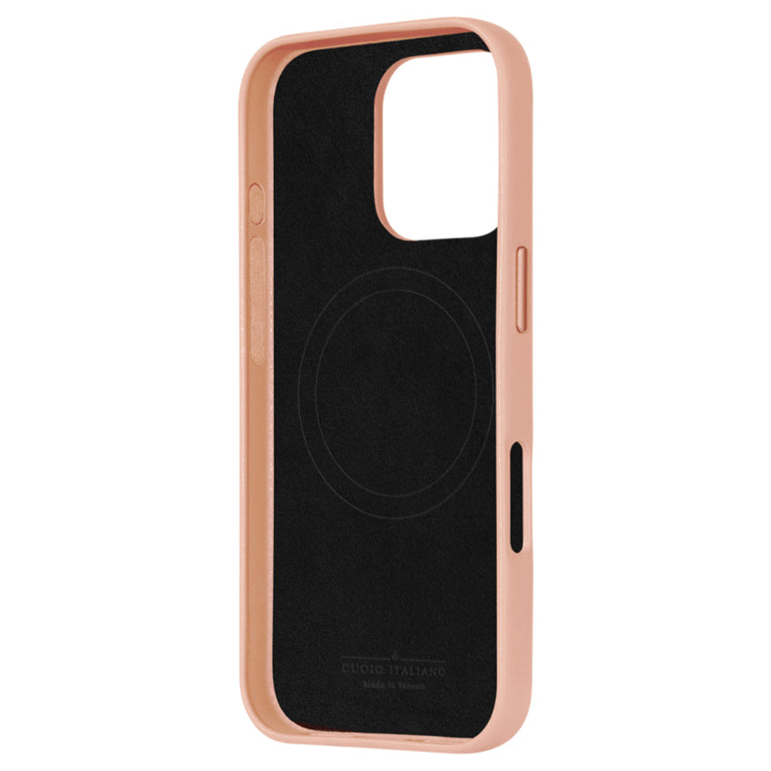 Alto Clop Leather Magnetic Case for iPhone 16 Pro Max - Pink