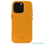 Alto Clop Leather Magnetic Case for iPhone 16 Pro Max - Caramel