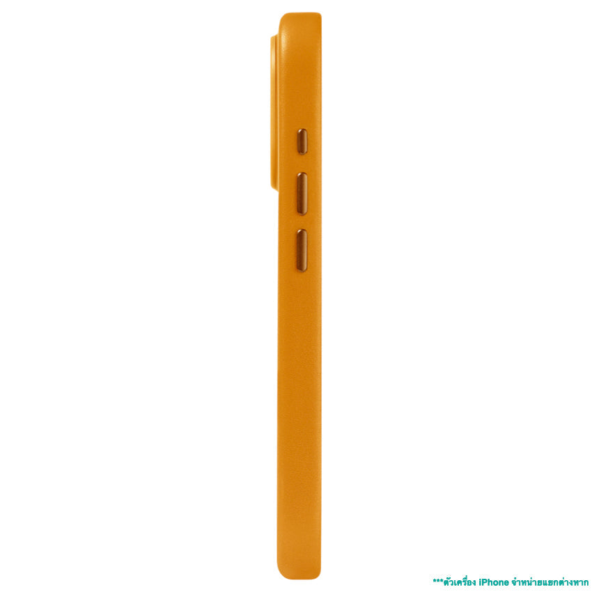 Alto Clop Leather Magnetic Case for iPhone 16 Pro Max - Caramel