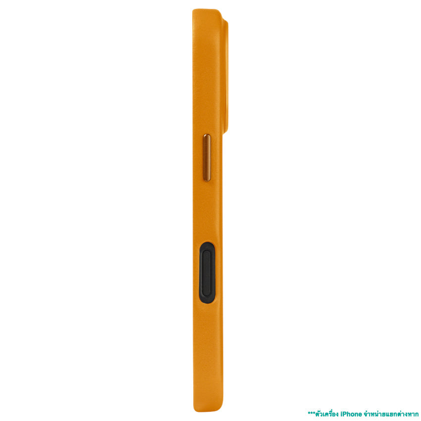 Alto Clop Leather Magnetic Case for iPhone 16 Pro Max - Caramel