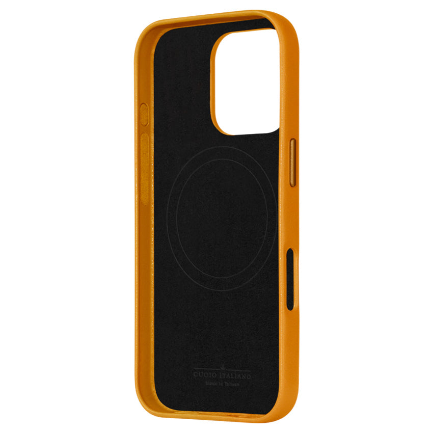 Alto Clop Leather Magnetic Case for iPhone 16 Pro Max - Caramel