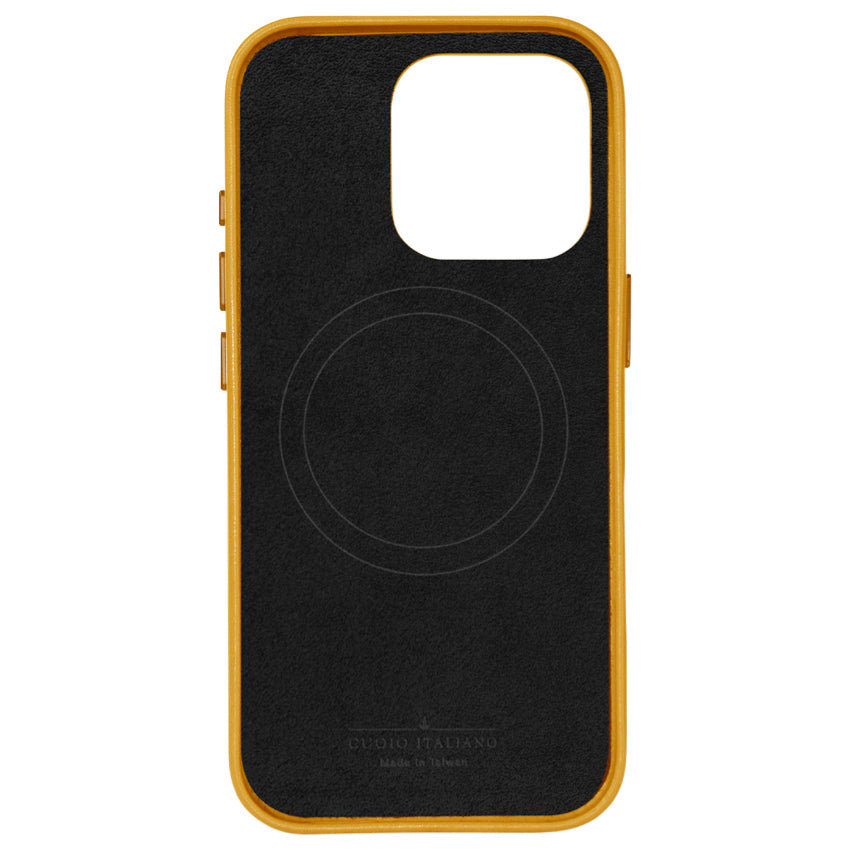Alto Clop Leather Magnetic Case for iPhone 16 Pro Max - Caramel
