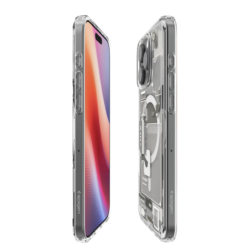 iPhone 16 Pro Case Spigen Ultra Hybrid Magfit - Zero One Natural Titanium