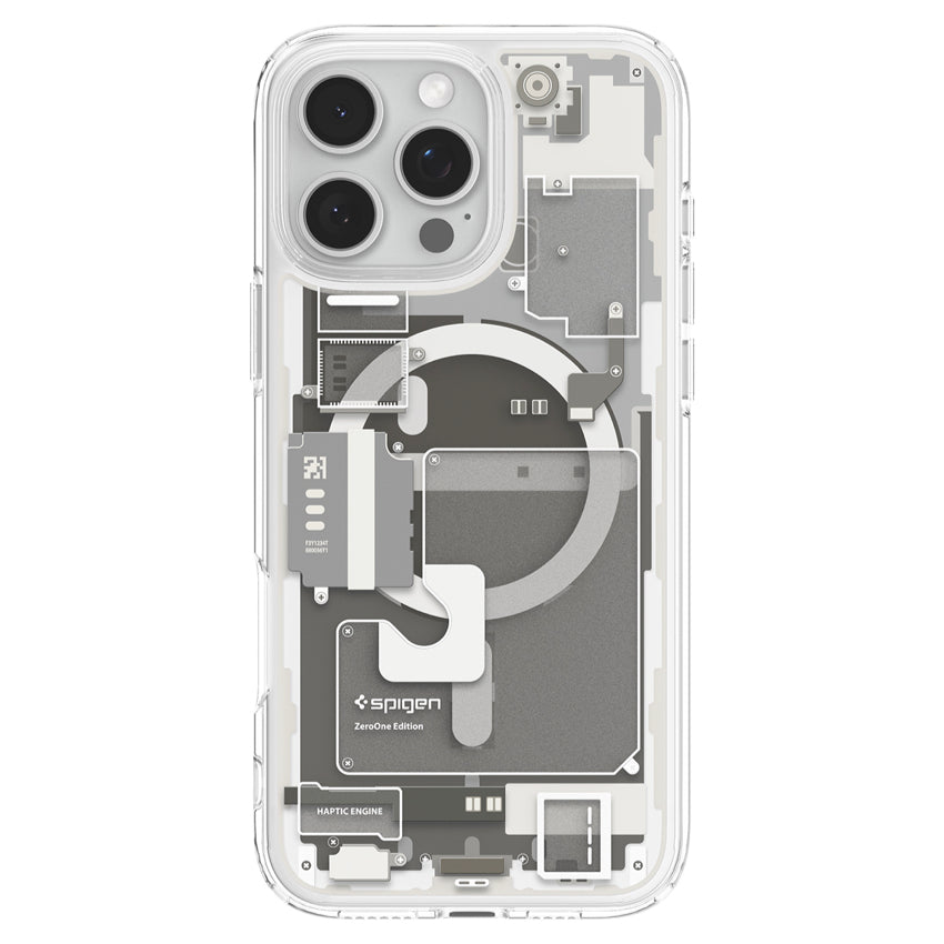 iPhone 16 Pro Max Case Spigen Ultra Hybrid Magfit - Zero One Natural Titanium