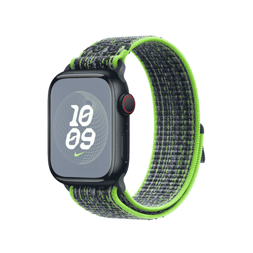 41mm Bright Green/Blue Nike Sport Loop