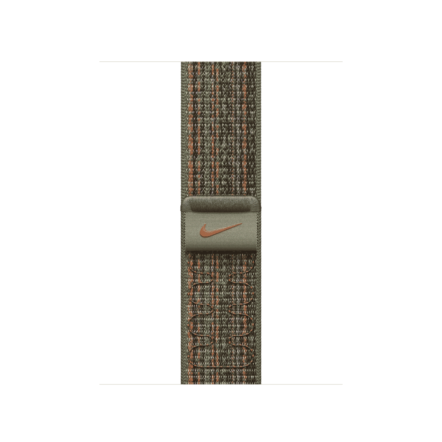 41mm Sequoia/Orange Nike Sport Loop