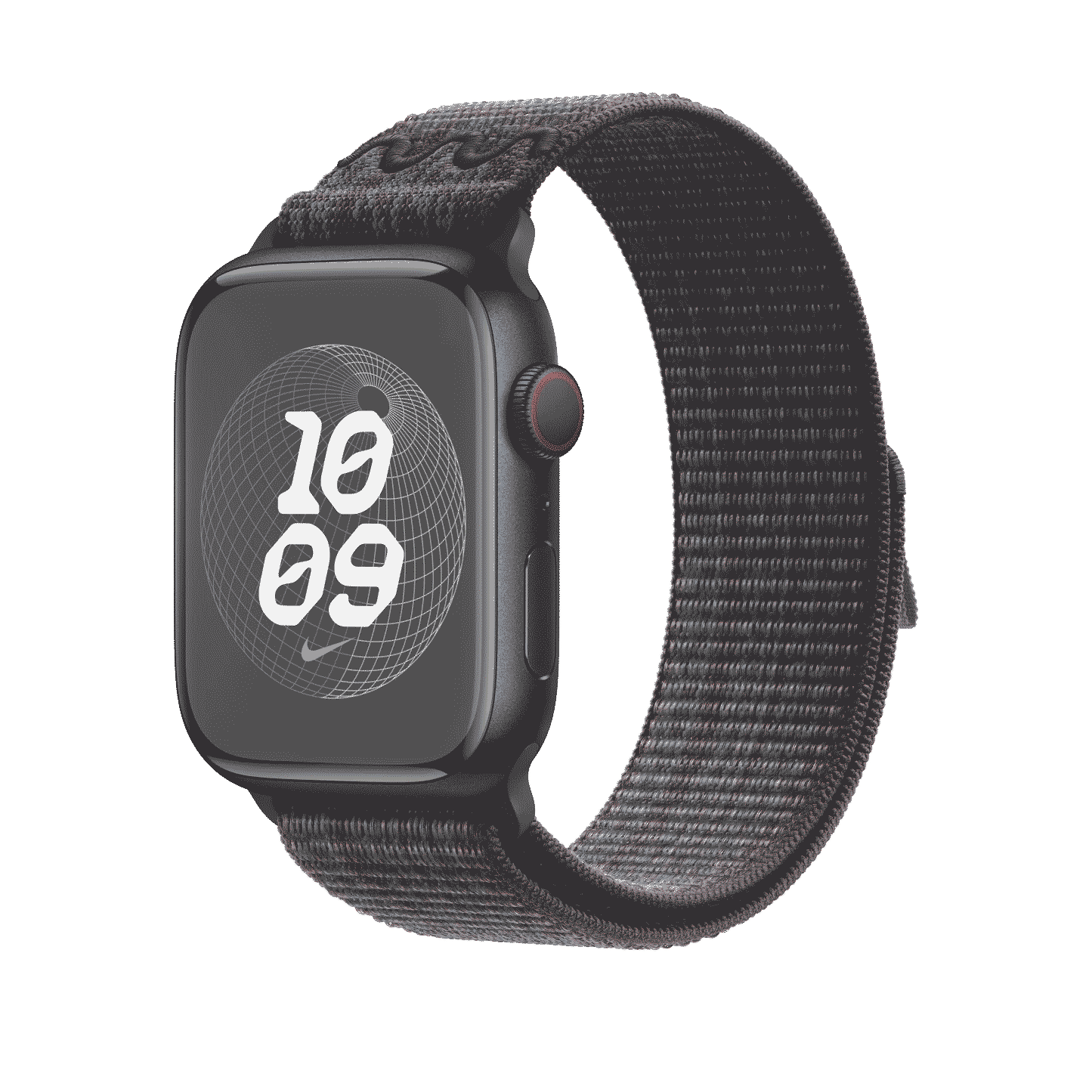 45mm Black/Blue Nike Sport Loop