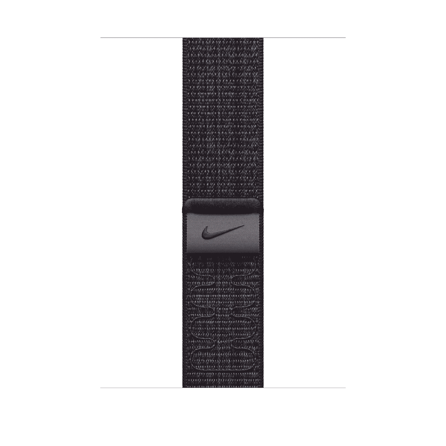45mm Black/Blue Nike Sport Loop