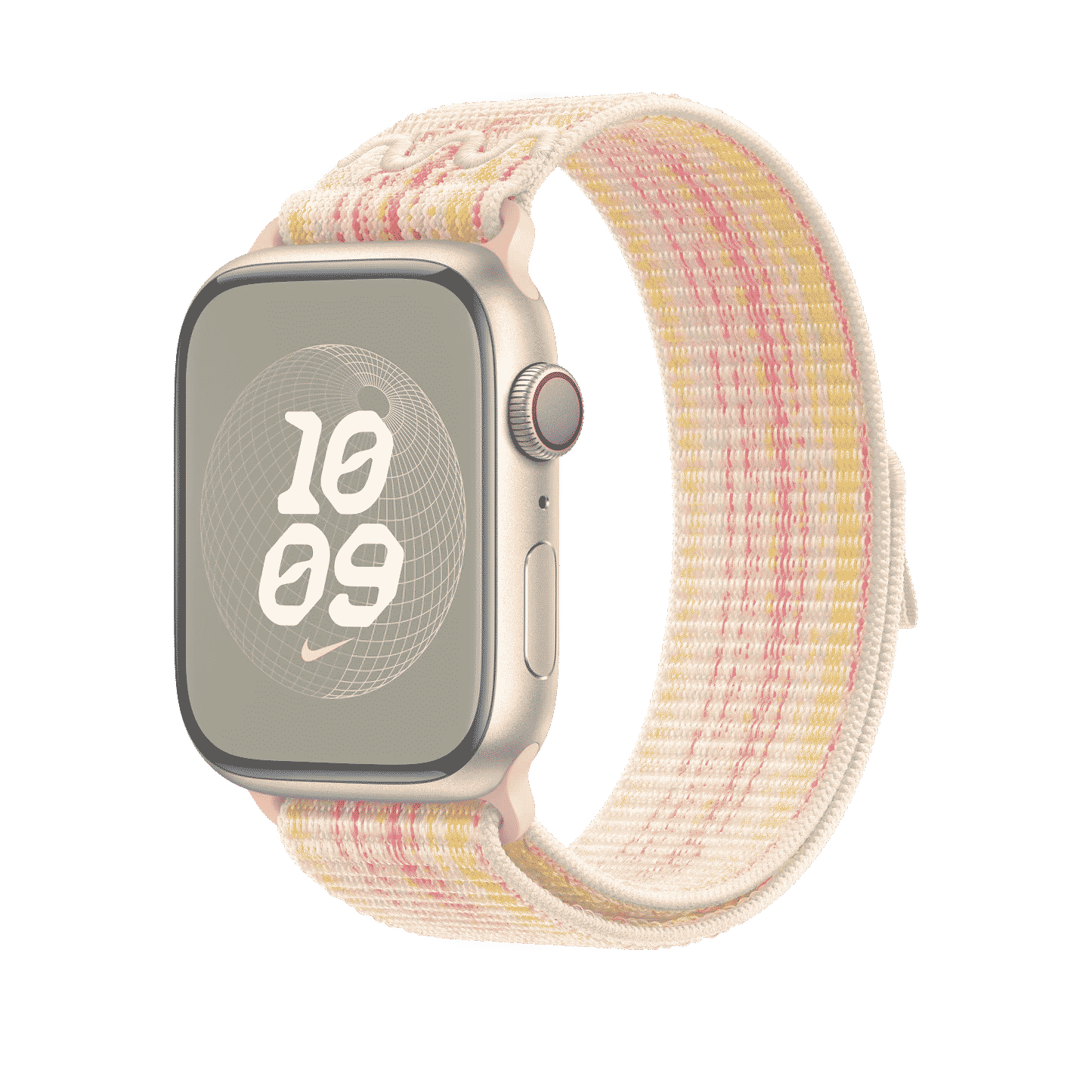 45mm Starlight/Pink Nike Sport Loop