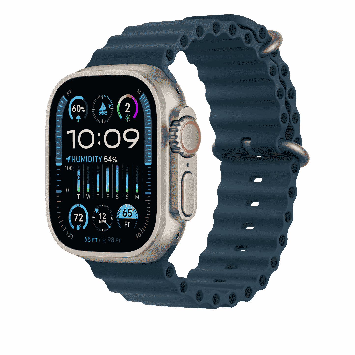 49mm Blue Ocean Band Extension