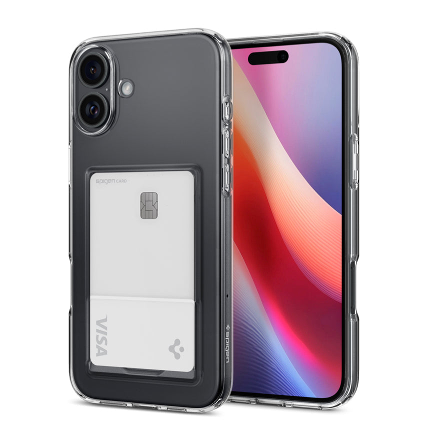 Spigen Crystal Slot for iPhone iPhone 16 Plus - Crystal Clear