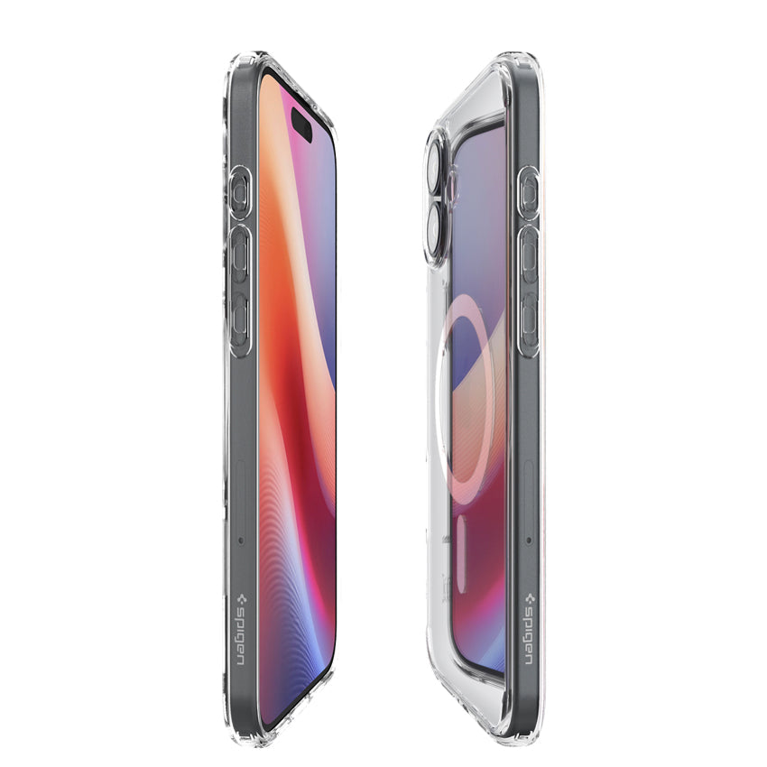 Spigen Crystal Hybrid Magfit for iPhone 16 Plus  - White