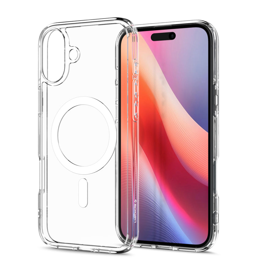 Spigen Crystal Hybrid Magfit for iPhone 16 Plus  - White