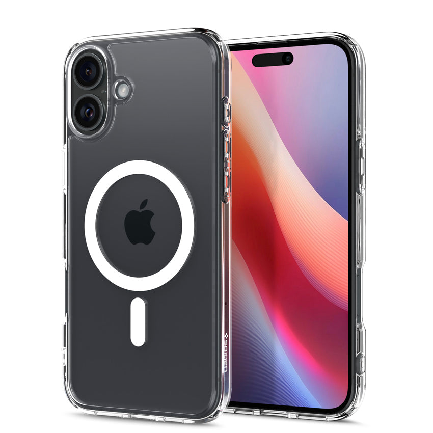 Spigen Crystal Hybrid Magfit for iPhone 16 Plus  - White