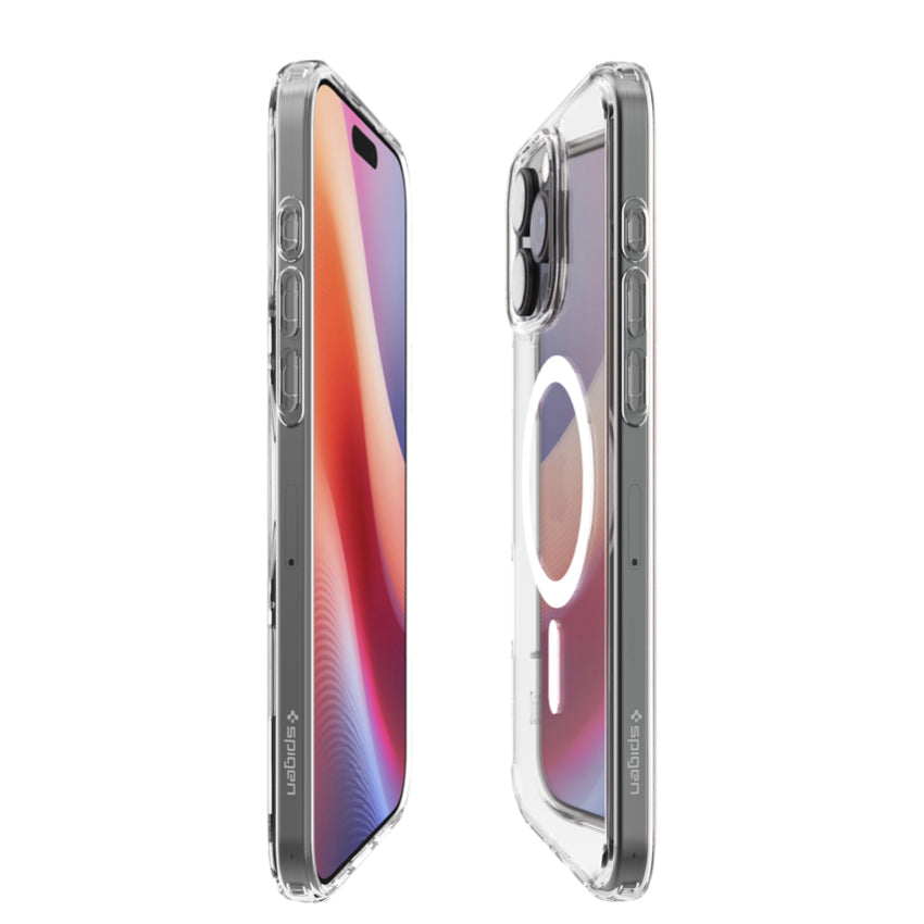 Spigen Crystal Hybrid Magfit for iPhone 16 Pro  - White