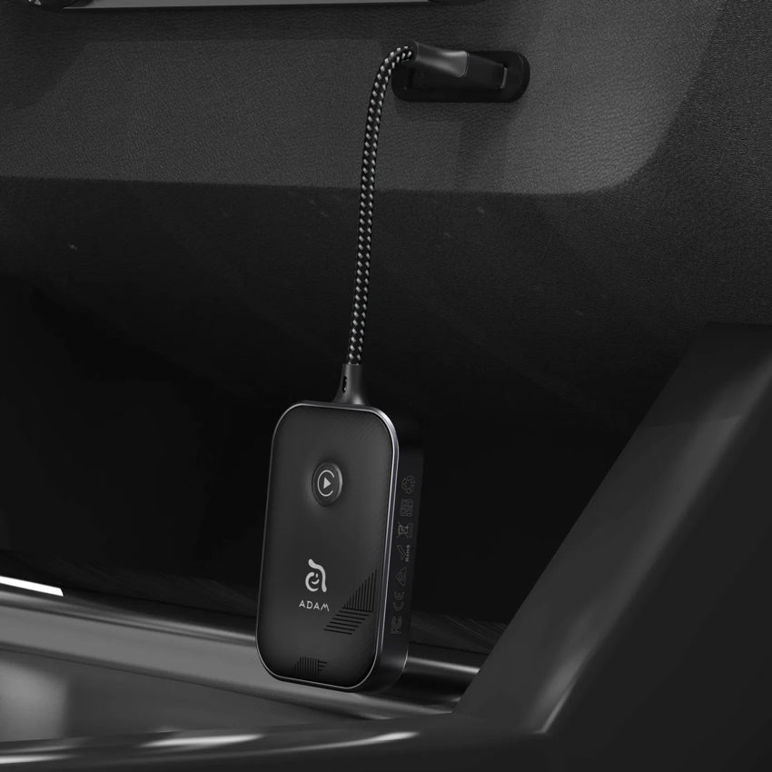 อุปกรณ์ตัวรับสัญญาณ Adam Element CarPlay Wireless Adapter ติดตั้งง่าย จากแบรนด์ ADAM ELEMENT
