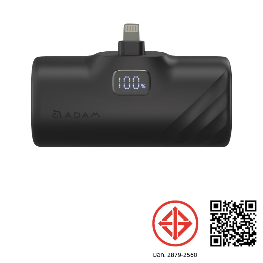 Adam Elements Gravity F5L Pocket Power Bank 5000 mAh - Black