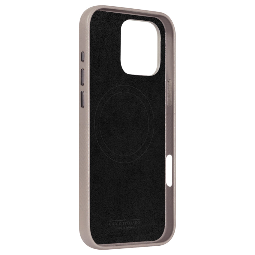 ALTO Herring Leather Mag Case for iPhone 16 Pro Max - Cement