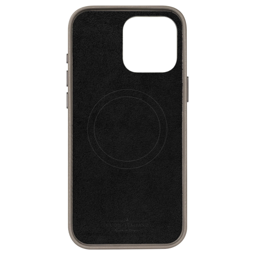 ALTO Herring Leather Mag Case for iPhone 16 Pro Max - Cement