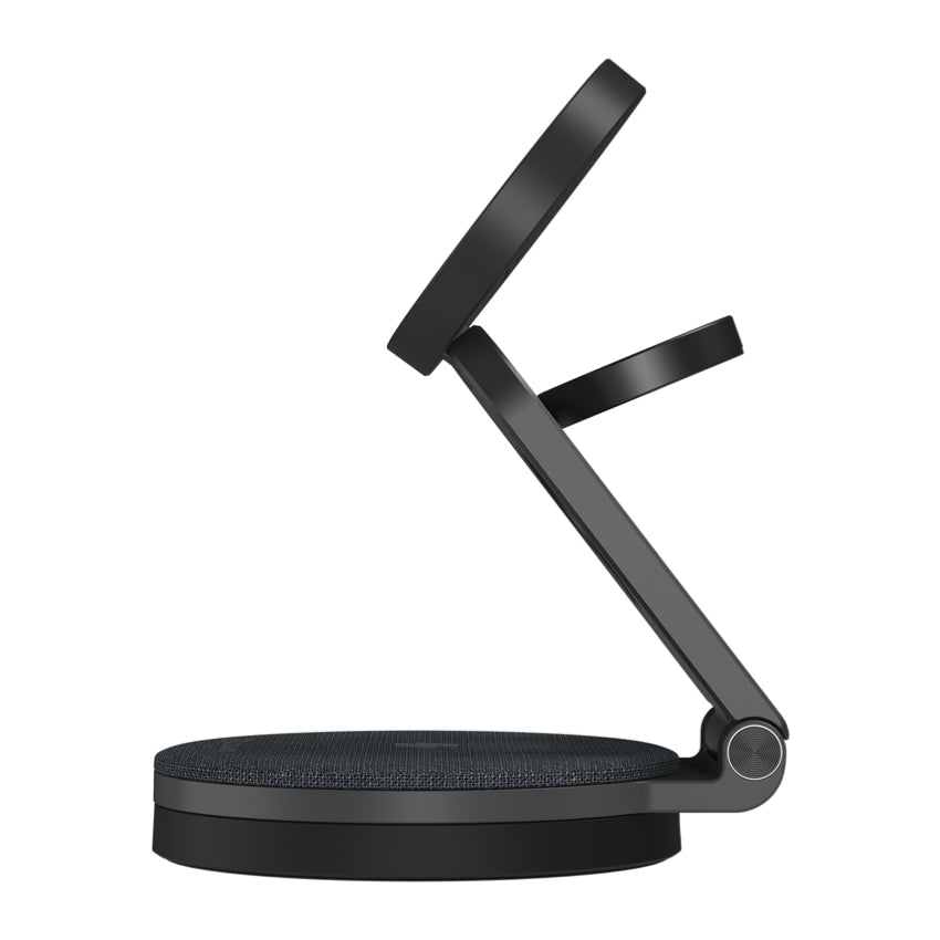 Adam Element Mag 360 Qi2 3-in-1 Foldable Travel Charging Station-Gray