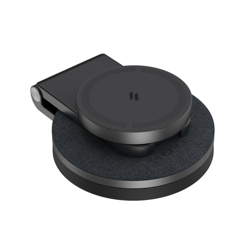 Adam Element Mag 360 Qi2 3-in-1 Foldable Travel Charging Station-Gray