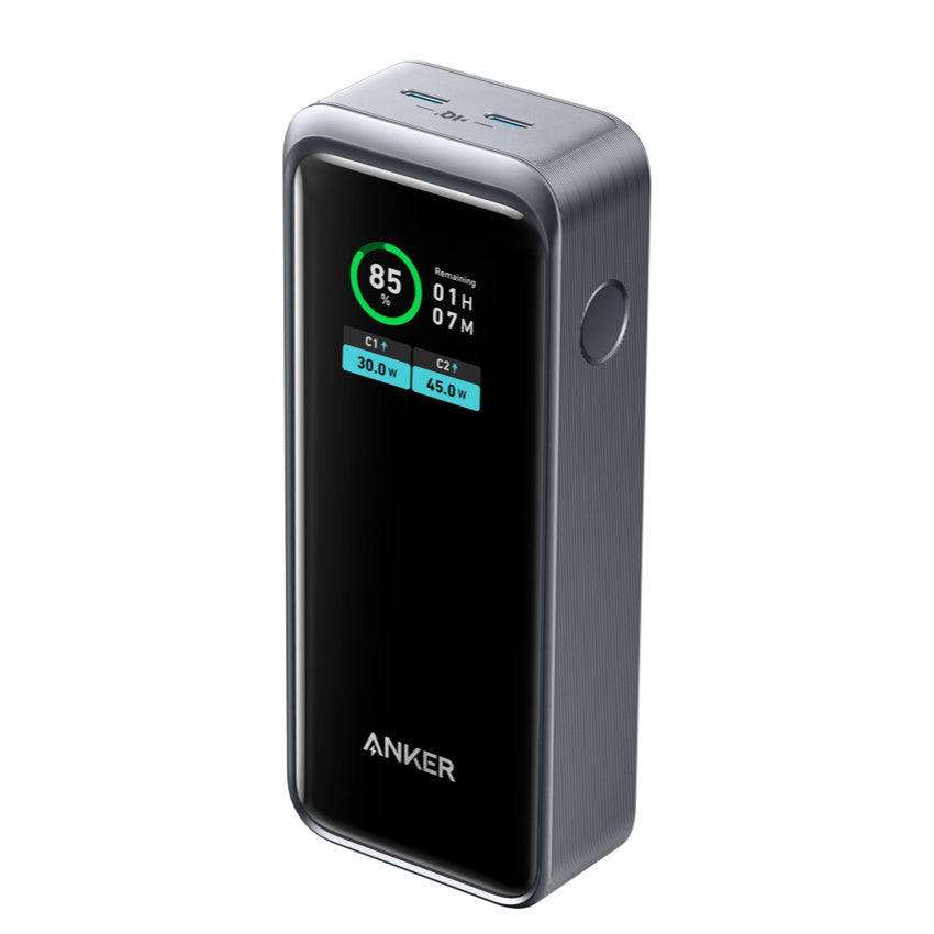 Anker Prime 12,000mAh PowerBank [130W] 12K 65W/Total 130W 2C - Black