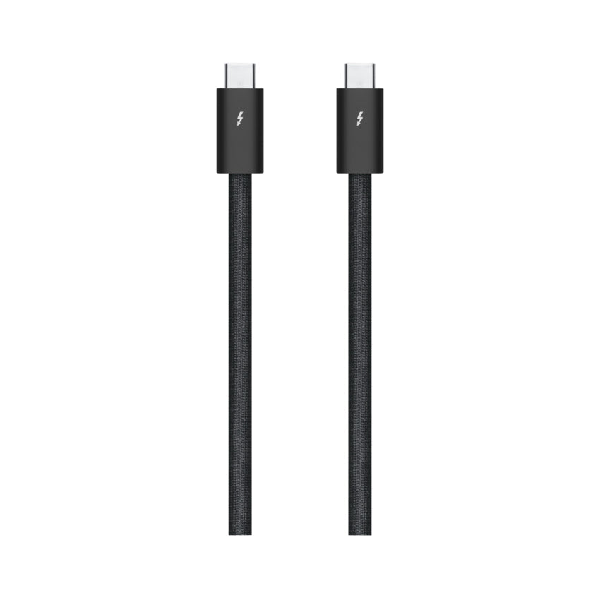 Apple Thunderbolt 5 Pro สายถักดีไซน์พรีเมียม รองรับชาร์จไฟ 240W และจอ DisplayPort 2.1 ต่อพ่วงอุปกรณ์ Mac และ iPad ได้ครบจบในเส้นเดียว