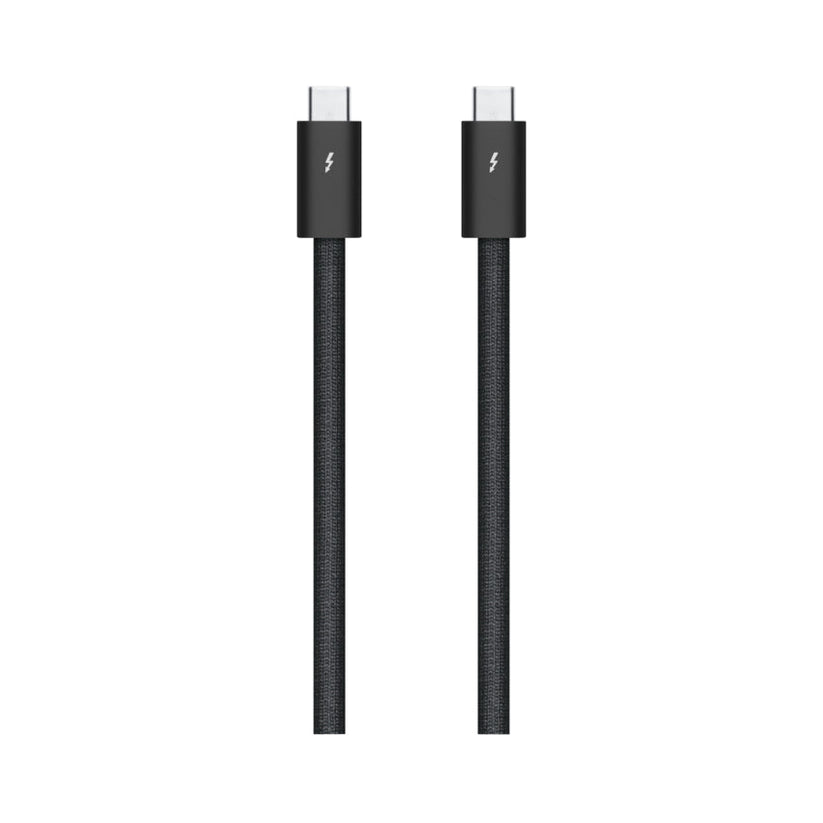 Apple Thunderbolt 5 Pro สายถักดีไซน์พรีเมียม รองรับชาร์จไฟ 240W และจอ DisplayPort 2.1 ต่อพ่วงอุปกรณ์ Mac และ iPad ได้ครบจบในเส้นเดียว