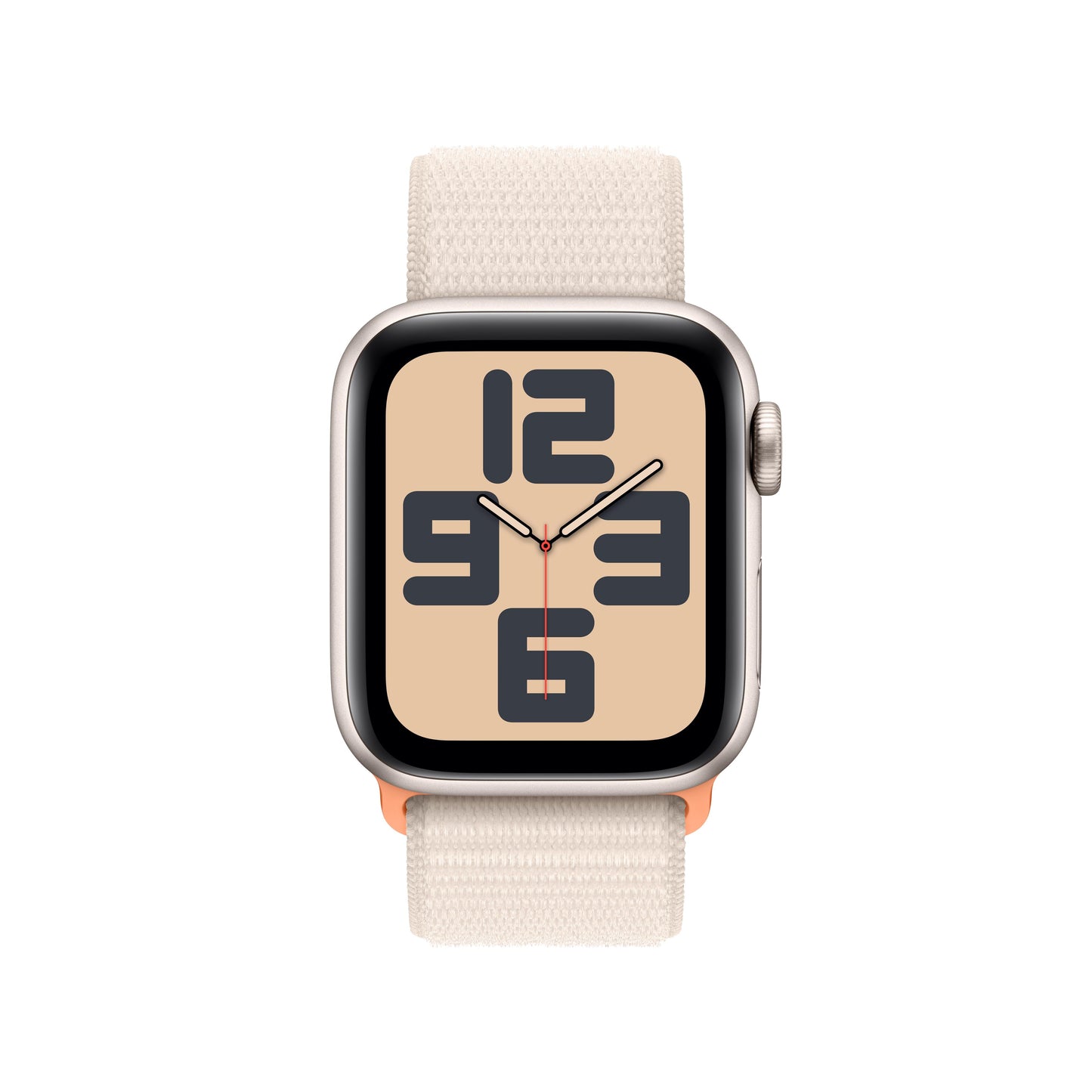 Apple Watch SE GPS 40mm Starlight Aluminum Case with Starlight Sport Loop