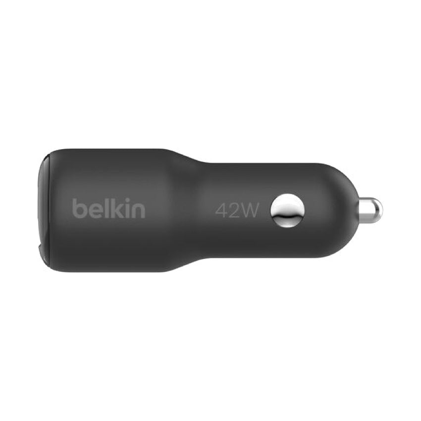 Belkin 42W BOOST CHARGE Dual USB-C 30W, USB-A 12W Car Charger