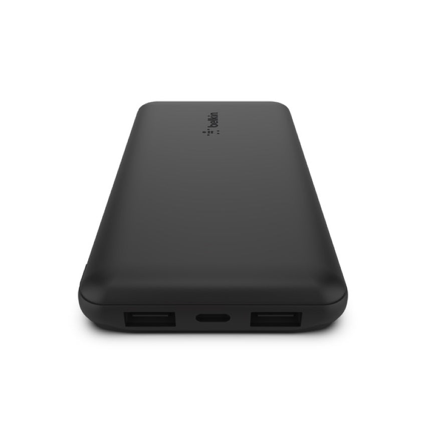 BELKIN Pocket Power 10K 1 Port USB-C PD15W 2 Ports USB-A 12W - Black