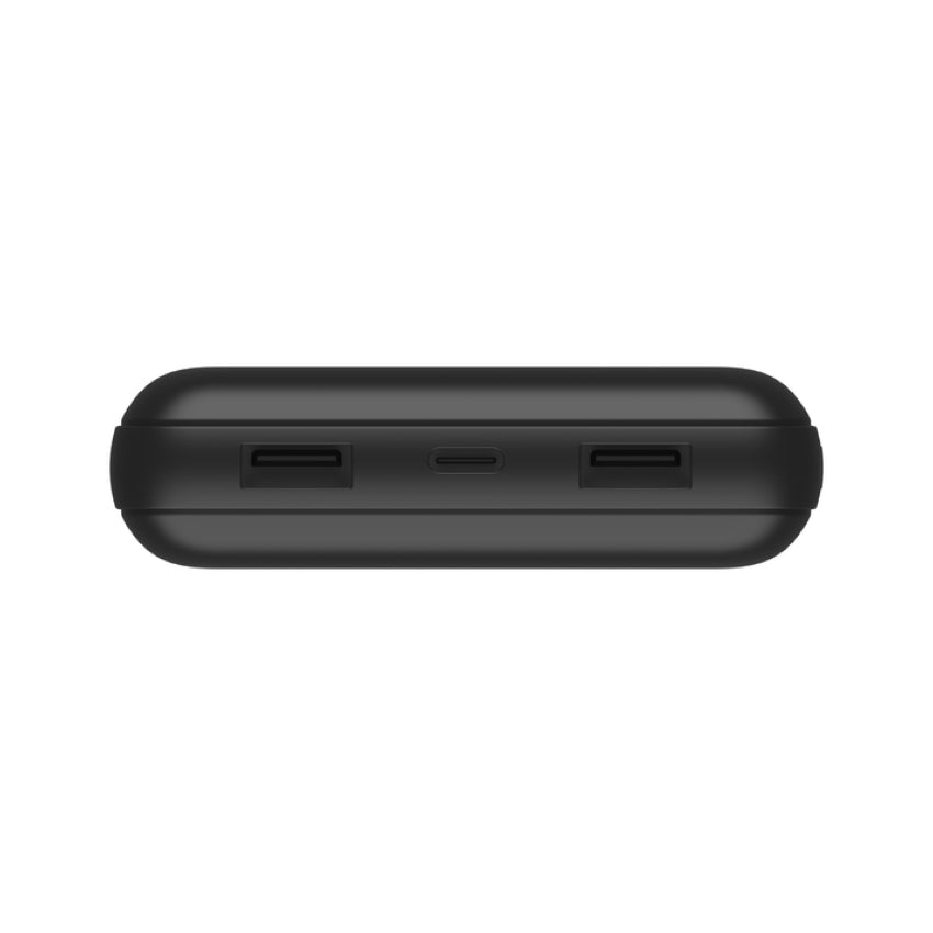 BELKIN Pocket Power 20K 1 Port USB-C PD15W 2 Ports USB-A 12W - Black