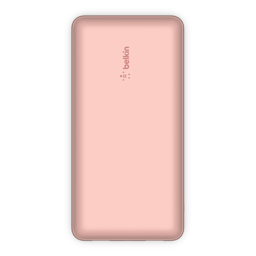 แบตเตอรี่สำรองพกพา Belkin Pocket Power สี Pink ความจุ 20,000 mAh